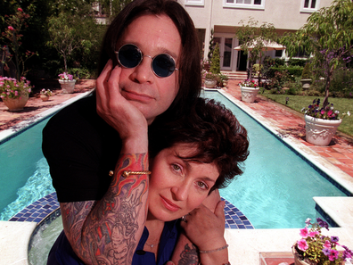 Ozzy Osbourne and Sharon Osbourne