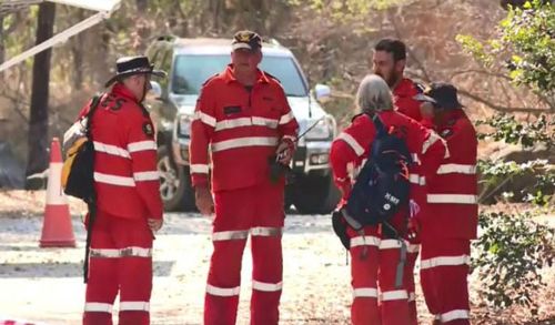 SES volunteers have been taking part in the hunt for clues to find the killer of Toyah Cordingley.