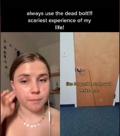 Teen hotel room TikTok