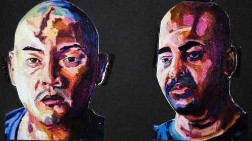 Myuran Sukumaran's final paintings arrive back in Australia 