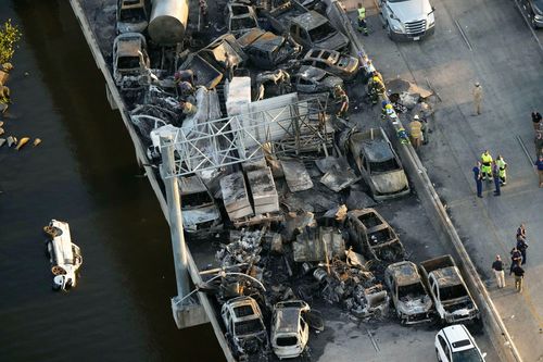 At least seven people were killed in a slew of crashes along Interstate 55 in Louisiana