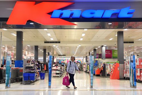Discount department store retailer Kmart recorded strong growth. (AAP)