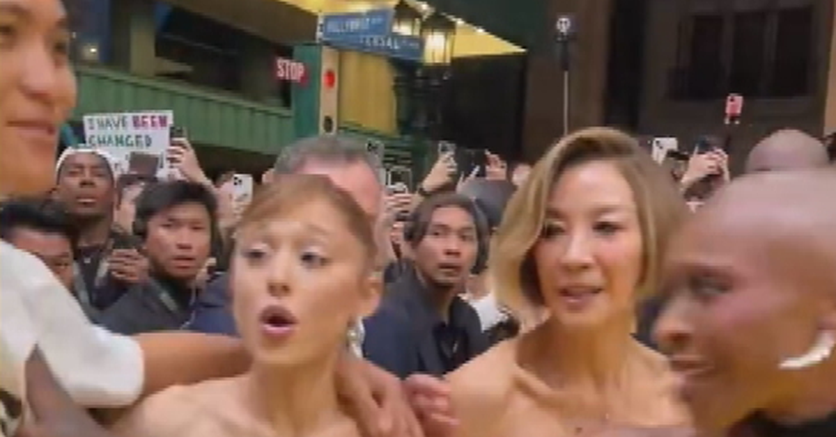 Man who rushed Ariana Grande at Wicked red carpet sentenced to nine days in jail