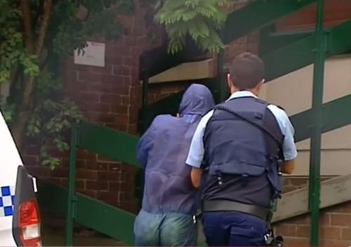The 18-year-old alleged car thief will face court in Burwood this afternoon. (9NEWS)