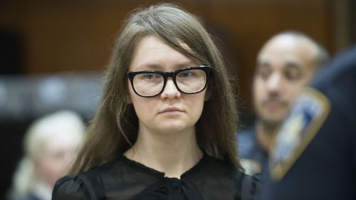 Anna Sorokin was found guilty of stealing more than US$200,000 ($314,150) from banks and friends while scamming her way into New York society.returns to the courtroom after the jury sent a note, Thursday, April 25, 2019, in New York. Sorokin, who claimed to be a German heiress, is on trial on grand larceny and theft of services charges. (AP Photo/Mary Altaffer)