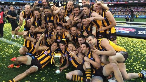 Hawthorn has won back-to-back premierships. (Twitter)