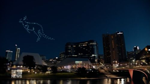 The Adelaide Fringe drone show is now being moved to McLaren Vale. 