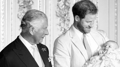 King Charles, Prince Harry and Archie coronation