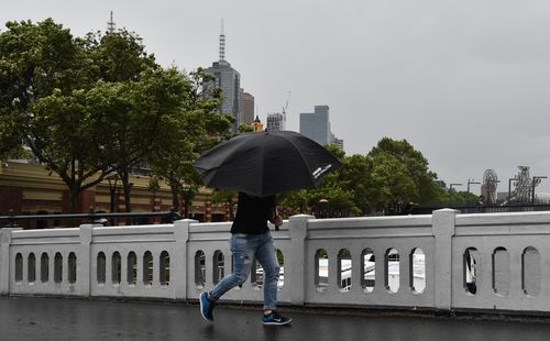 Hold onto your brollies: it's set to be a very windy weekend in Australia's southeast. (AAP)