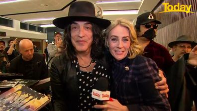 Today Show Christine Ahern KISS Melbourne Airport