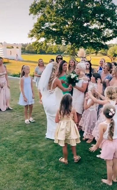 Bride orchestrates mother's proposal at her wedding. Tiktok