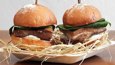 Biota's lamb belly sliders