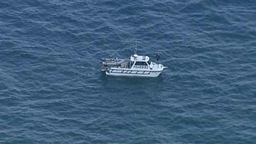 Rescue crews are asking that local fishers and members of the public avoid the waters near the whale for its safety and their own.