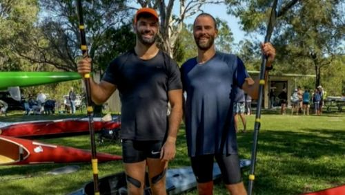 Jordan Kelly (right) and Jack McDonald were believed to be out training for a sports event.