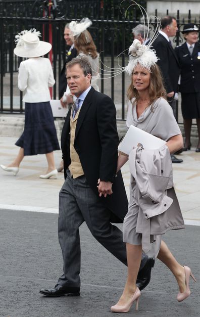 Bradby and his wife Claudia attend the wedding of the Duke and Duchess of Cambridge.