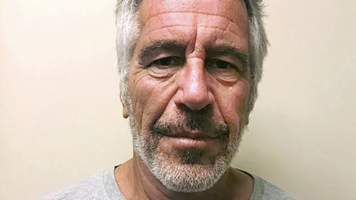 FILE - This photo provided by the New York State Sex Offender Registry shows Jeffrey Epstein, March 28, 2017. (New York State Sex Offender Registry via AP, File)