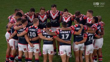 Roosters pay tribute to Bondi victims