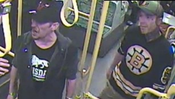 Melbourne police have released an image of two man they say could help with their investigation of an assault of a teenager on a tram. 