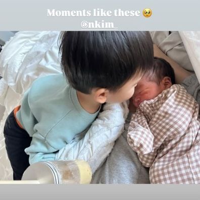 Dami Im welcomes second child