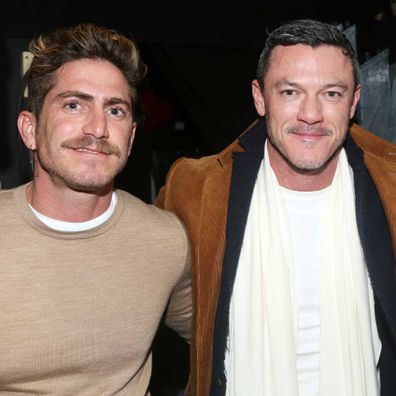 Luke Evans seemingly splits from Rafa Olarra. 