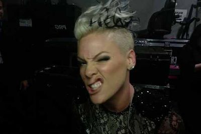@TheGRAMMYs: Backstage at the #GRAMMYs! with @pink