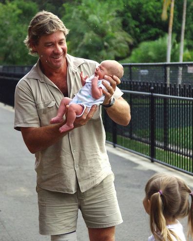 Steve Irwin and Robert Irwin