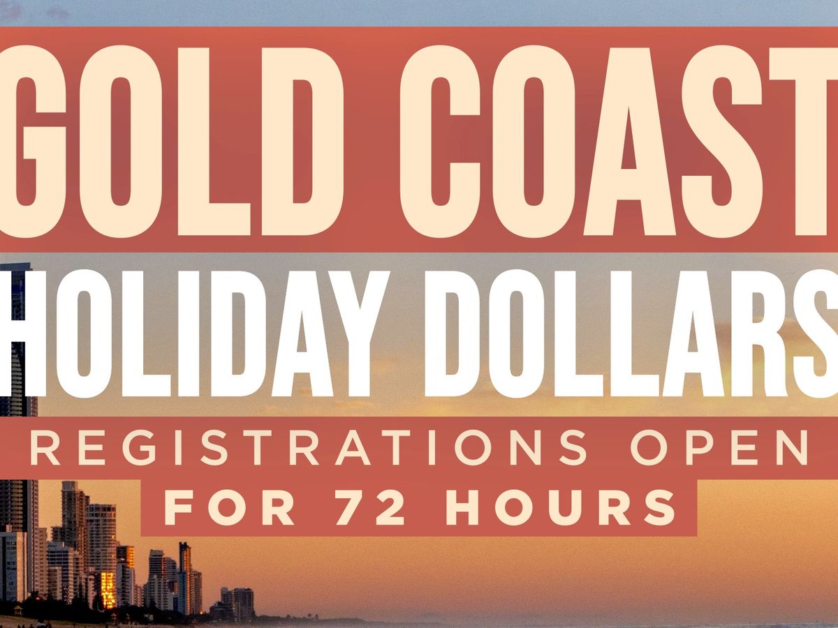 How To Apply For Gold Coast Holiday Dollars Travel Voucher