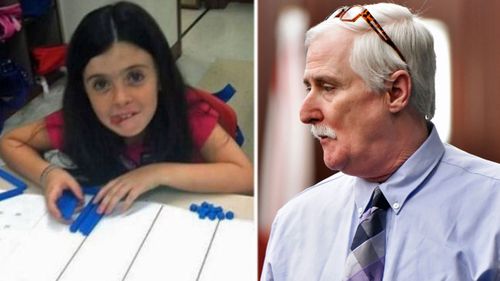 Cherry Perrywinkle, 8, and Donald Smith who was convicted of her kidnap, rape and murder in Florida. (Photos: Facebook and AP).