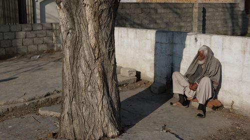 Zain Muhammad, a former watchman for Osama bin Laden outside bin Laden's house, in Abbottabad, Pakistan. (AAP)