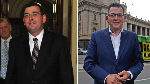 It seems Victorians have noticed Daniel Andrews' weight loss since he became Labor leader. (AAP)