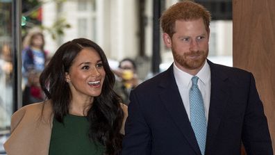 Megan and Harry in London