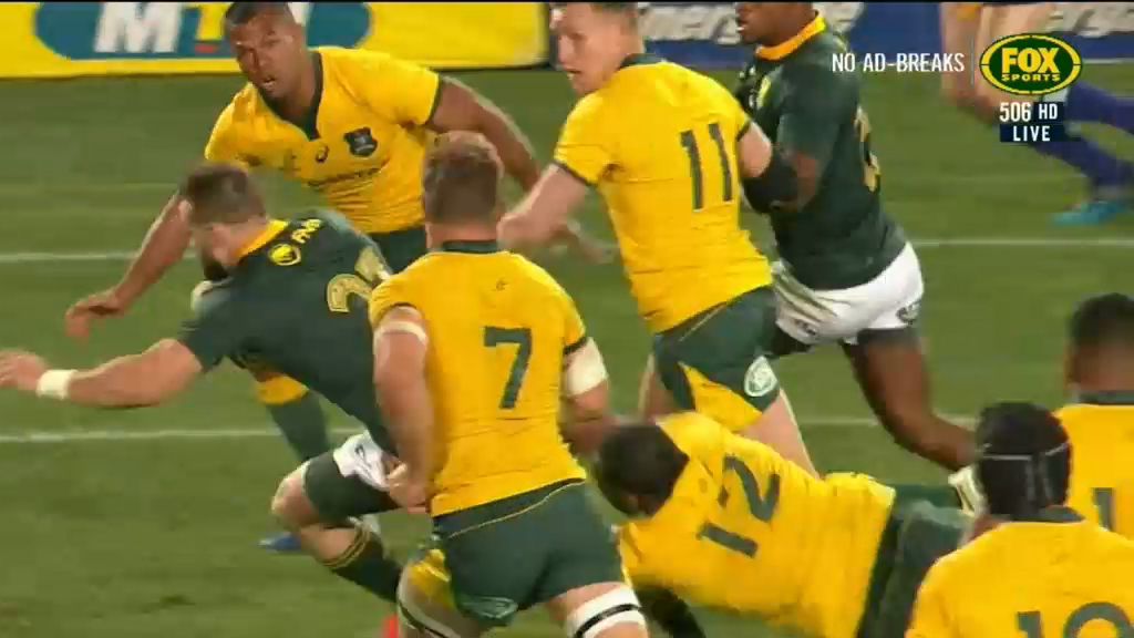 Wallabies' legend Phil Kearns rips referee after 'disgraceful decision' in loss to Springboks