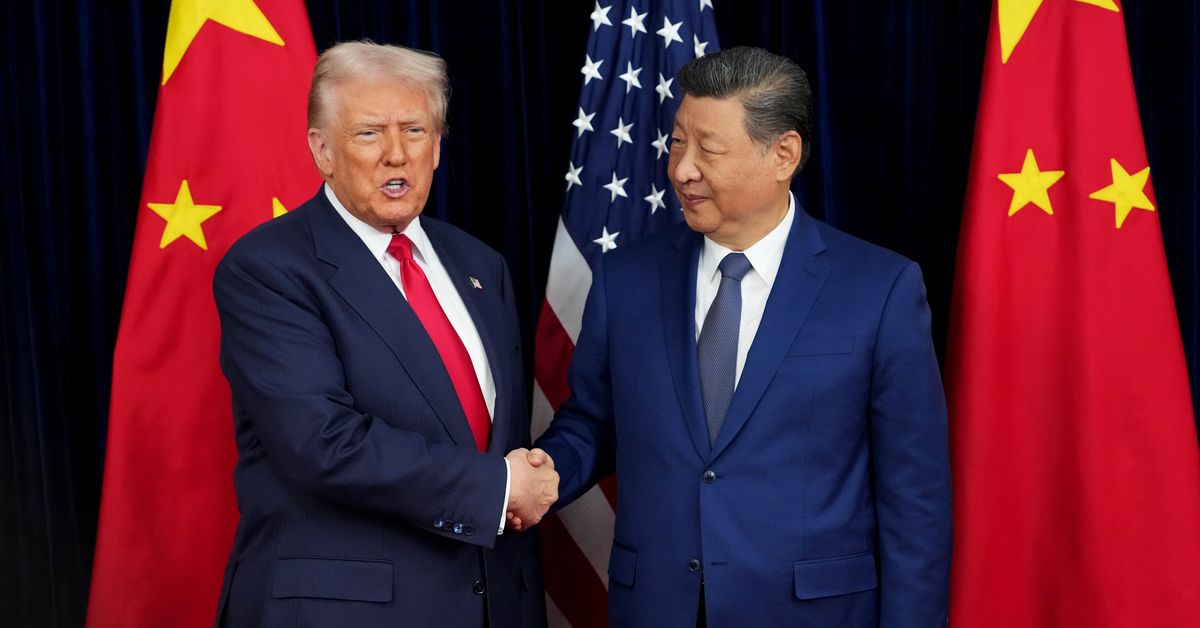 US president says he’s lowering tariffs on China after successful meeting with Xi