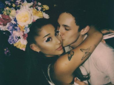 Ariana Grande and Dalton Gomez.