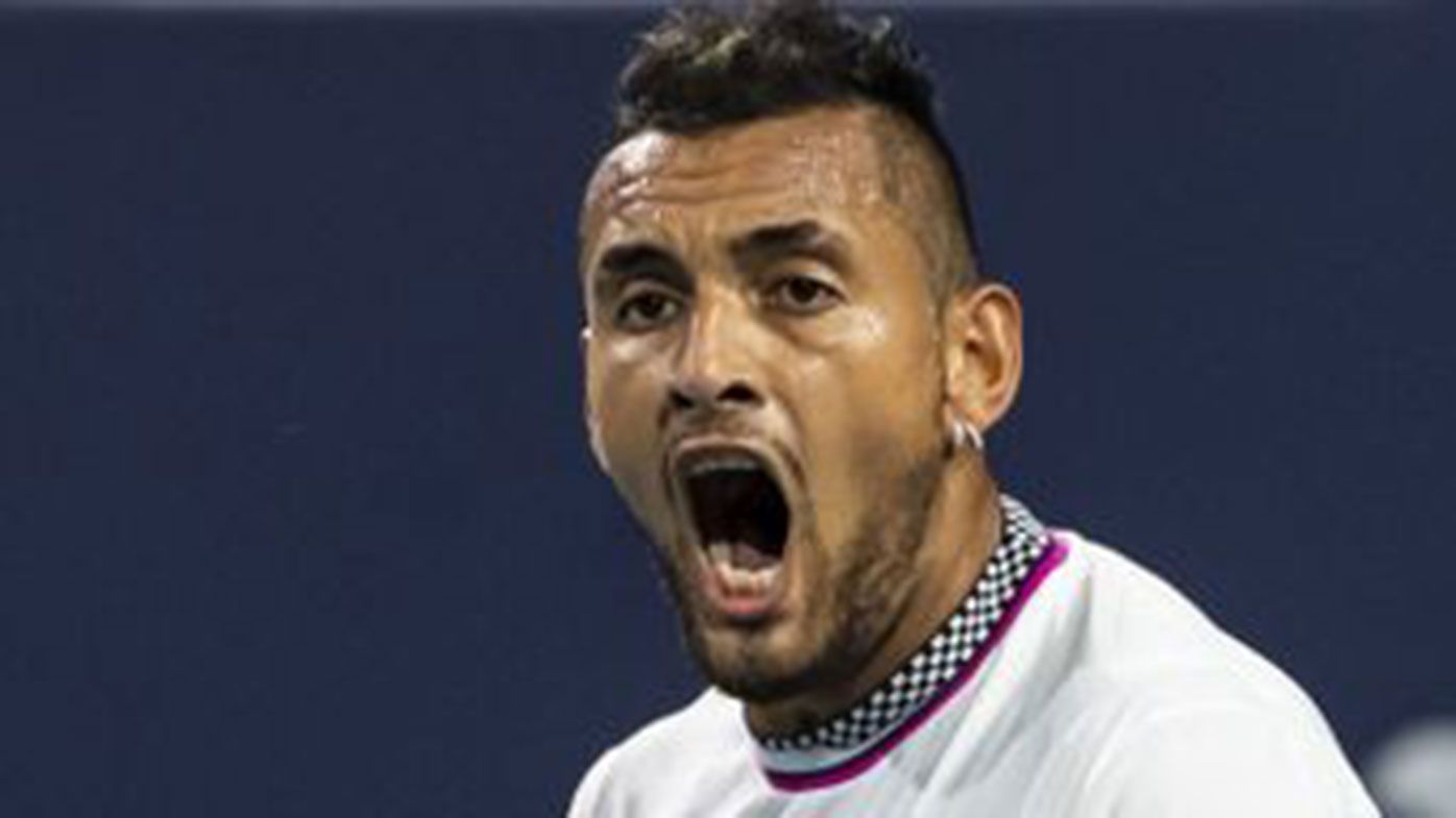 Nick Kyrgios pushes Canberra woman's car home after it breaks down