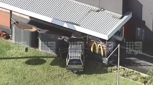 Elderly man hospitalised after car crashes at McDonald's Clayton South in Melbourne