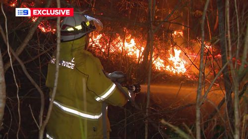 NSW bushfires Kearsley