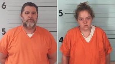 The couple is being accused of staging the robbery at Carswell's place of work.