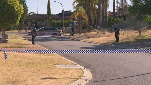 A man is speaking to police after a Perth grandmother was allegedly stabbed to death in her own home, with her 30-year-old daughter also rushed to hospital.