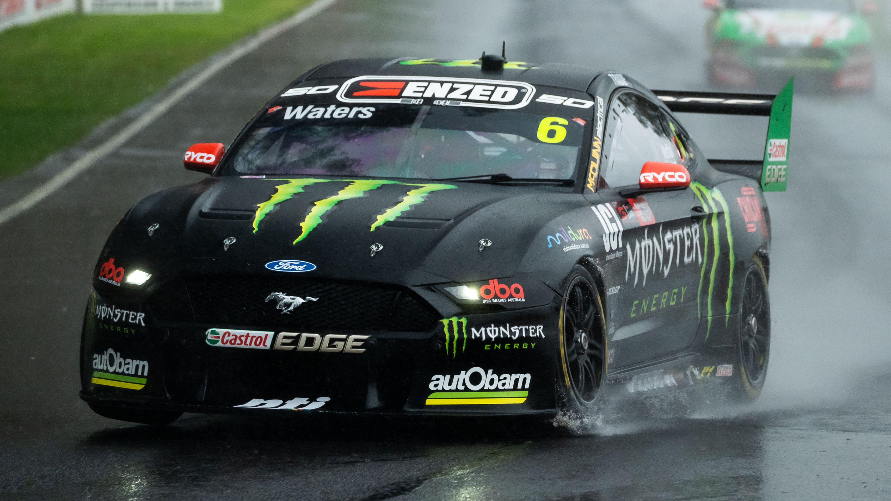 Cameron Waters driver of the #6 Monster Energy Racing Ford Mustang during qualifying for the Bathurst 1000, which is race 30 of 2022 Supercars Championship Season at Mount Panorama on October 07, 2022 in Bathurst, Australia. (Photo by Daniel Kalisz/Getty Images)