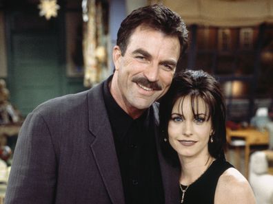 Courteney Cox and Tom Selleck