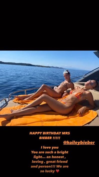 Hailey Baldwin birthday, messages, husband Justin Bieber, famous friends, Bella Hadid