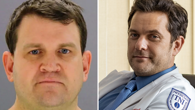 The real Christopher Duntsch (left) operated on 37 patients in the Dallas-Fort Worth area in Texas. Two patients were killed and many more were maimed