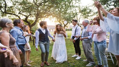 The couple wanted their grandmothers to be involved in their big day