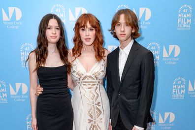 Adele Gianopoulos, Molly Ringwald, and Roman Gianopoulos