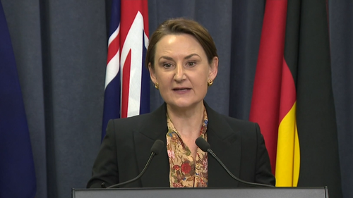 Energy Minister Amber-Jade Sanderson