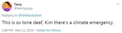 Kim Kardashian, Twitter, tweet, project, Australia, bushfire