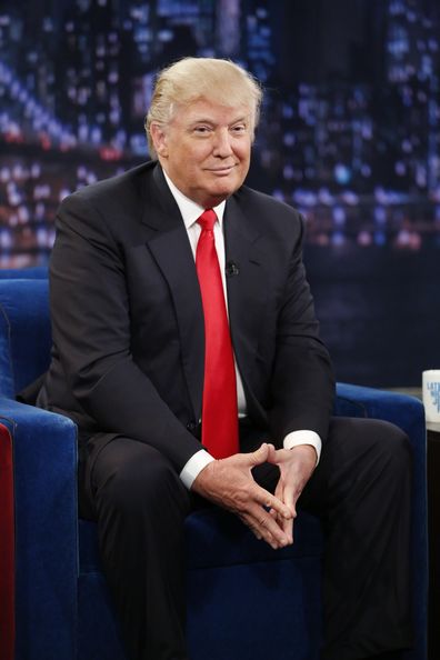Donald Trump appears on Jimmy Fallon in 2013.