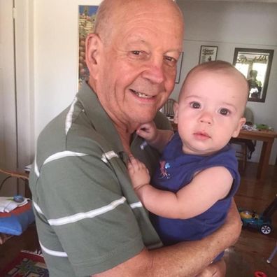 Tommy and his grandson Max