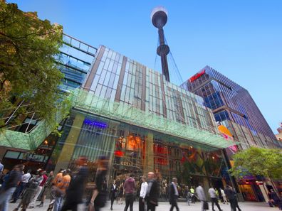 Westfield Sydney is a shopping hotspot.